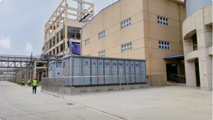 Production plant and utilities