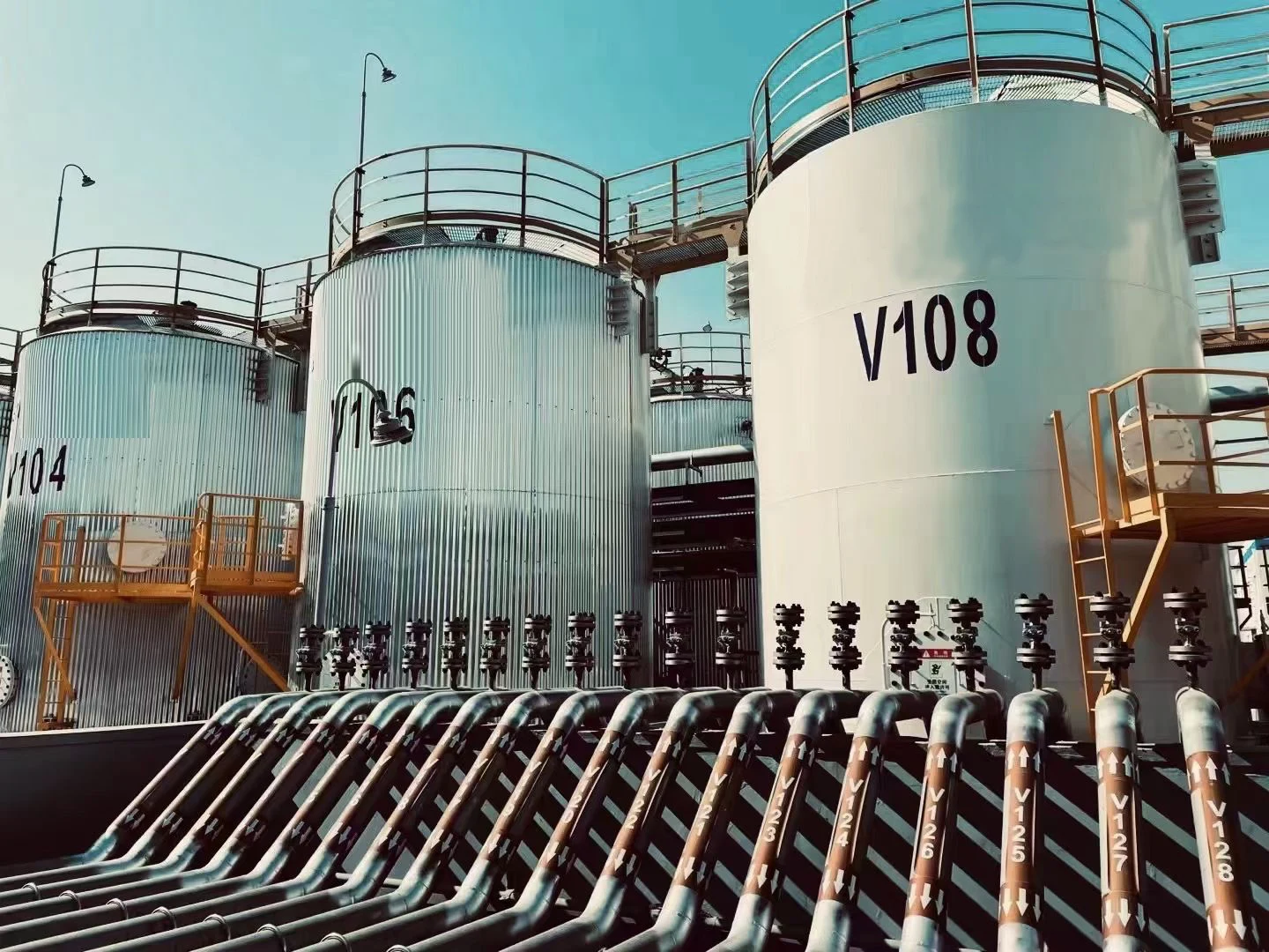 storage tanks